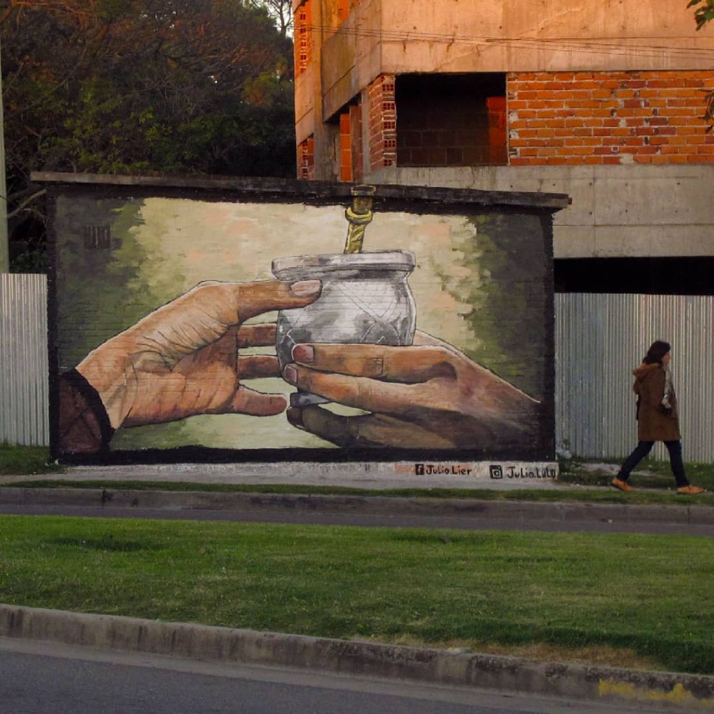 Mate — mural by Lulo, Maldonado, Uruguay
