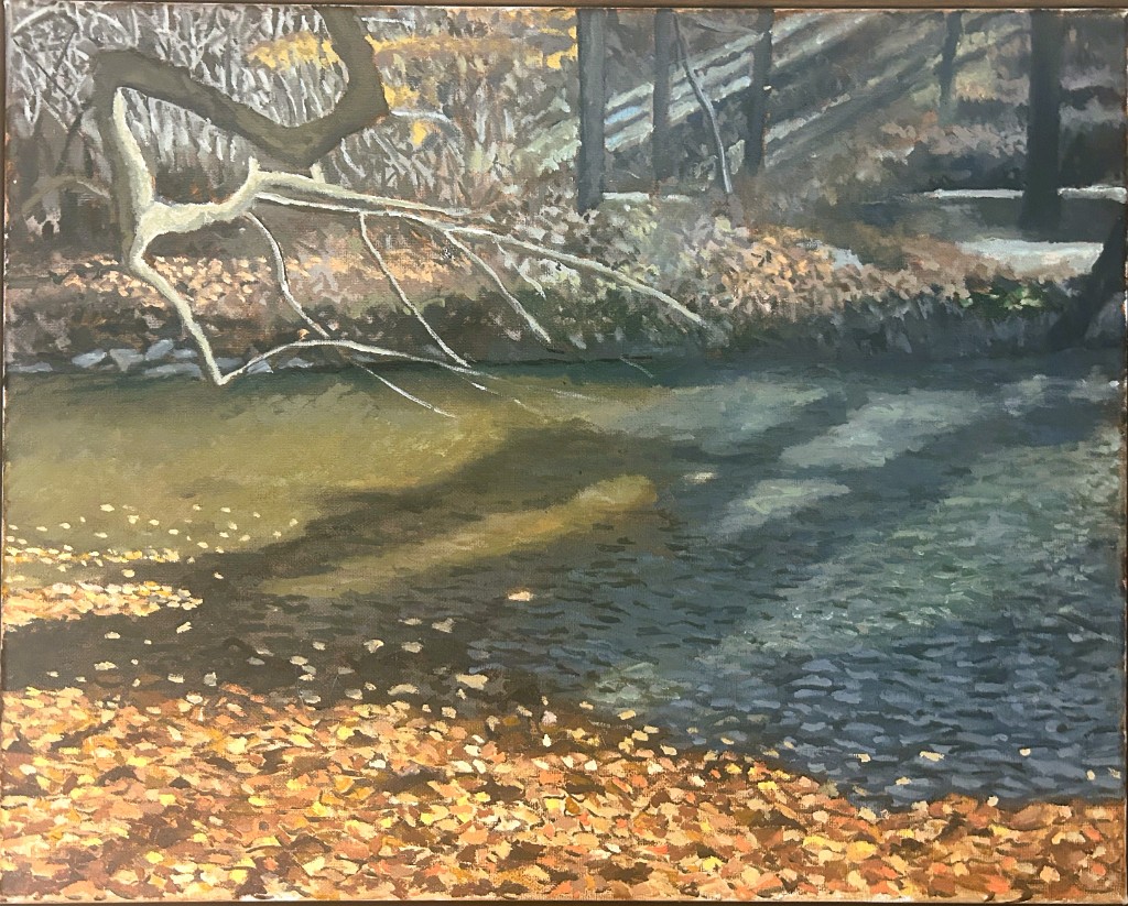 Fall Light on the Creek